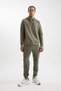 Fit Sportsman Jogger Sweatpants Slim Fit Tight Fit Scuba Diving Fabric Standard Leg 3162561