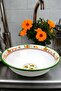 40 No 8 Liter Enamel Basin Whisk and Mixing Bowl, Dough Basin, Fruit Bowl, DowerLarge Bowl - 7