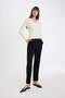 Carrot Fit High Waist Trousers B1238ax24sp - 3