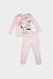 Baby Girl Pajamas Set Snoopy Combed Cotton Long Sleeve Top Long Bottom D3618A524Wn