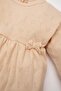 Pajama Set Rib Knit Hearts Printed Long Sleeve Top Long Bottom Baby Girl D3613A524Wn - 4