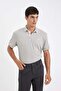 New Regular Fit Polo Neck Short Sleeve Pique T-Shirt D5993Ax24Sm - 5