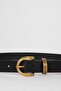 Women's Faux Leather Jean Belt I D3483Axns - 3