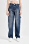 Baggy Fit High Waist Long Jeans Washable Trousers D0748Ax24Au
