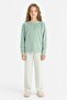 Pajama Sets Polar Fleece Long Sleeve Top Striped Long Bottom Girls D1068A824Wn - 2