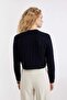 Regular Fit Crew Neck Thessaloniki Knit Patterned Knitwear Cardigan C9044Ax25Sp - 5