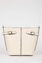 Women's Buckle Faux Leather Crossbody Bag D5431Axns - 3