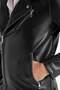 Uzgar İtici Slim Fit Slim Fit Seasonal Lined Zippered Inner Pocket Faux Leather Biker Coat C5715Ax24Au - 8