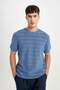 Standard Fit Crew Neck Cotton Short Sleeve T-Shirt D3580Ax24Sm