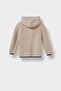 Knitwear Hooded Letter Embroidered Buttoned Cardigan Baby Boy C8863A524Au - 3
