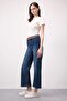 100% Cotton Culotte High Waist Short Belted Jean Pants D4325Ax24Au