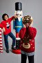 Baby Boy Christmas Themed Crew Neck Knitwear Sweater C8877A524Wn