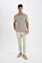 Regular Fit Short Sleeve Knitwear Polo T-Shirt D4818Ax24Sm - 2