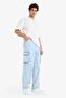 Baggy Fit Wide Fit Regular Waist Wide Leg Jean Pants C7376Ax24Au - 2