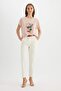 Crew Neck Floral Short Sleeve T-Shirt D1921Ax24Sm - 2