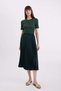 Slim Fit Slim Fit Crew Neck Corded Fabric Ribbed Knit Basic Plain Short Sleeve T-Shirt C0097Ax24Au - 2