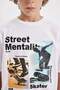 Boys' 2-Piece Set Crew Neck Printed Short-Sleeved T-Shirt Shorts D3929A824Hs - 4
