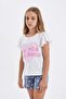 Girls Pajamas Set Printed Short Sleeve Top Shorts C8503A824Sm - 3