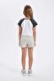 Ribbed Camisole Shorts for Girls D2009A824Sm - 5