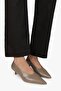 Women's Corin Taupe Leather Short Heeled Stiletto - 5