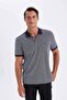 New Regular Fit Short Sleeve Pique Polo T-Shirt C6006Ax24Sm - 3