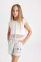 Girl's Crop Short Sleeve T-Shirt D5888A824Sp - 3