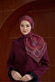 وشاح وينتر بلوم الناعم 1241 أحمر - 2