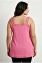 Plus Size Wide Collar Ruffle Strap Sleeve Tie Front Blouse 322689 - 6
