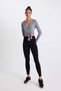 DeFactoFit - Heavy Fabric Sports Leggings, Waist Hugging - C3509AX24SM - 4