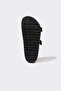 Men's High Sole Double Banded Faux Leather Slippers C3048Ax24Hs - 5