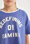 Girl Printed Short Sleeve Ribbed Camisole Dress D2339A8Be651Mc - 4