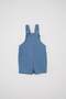 Embroidered Baby Girl Jean Jumpsuit - C3582A524SM - 4