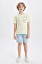 Crew Neck Printed Short Sleeve T-Shirt Boys D0426A824Sm - 2