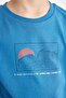 Crew Neck Back Print Short Sleeve T-Shirt Boys D2419A824Hs - 6