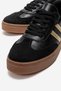 Black Toe Suede Detailed Women's Sneakers - 4