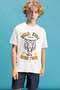 100% Cotton Crew Neck Color Changing Printed Short Sleeve T-Shirt for Boys C6257A824Hs