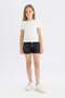 Mom Fit Jean Shorts for Girls D1712A824Sm - 3
