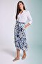 Patterned A-Line Midi Skirt C8722Ax24Sm - 3