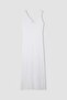 Fitted Sleeveless White Midi Crochet Dress D3325Ax24Sm - 3