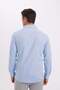 Modern Fit Polo Collar Poplin Long Sleeve Shirt R4340Azns - 5