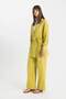 Wide Leg Muslin Trousers Basic Plain Wide Wide-Leg Pocketed C6492Ax24Sm - 3