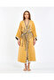 Elephant Patterned Kaftan Kimono Bathrobe Peshtemal Robe - 5