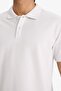Fit Slim Fit Polo Neck Short Sleeve T-Shirt V2910az24sp - 5