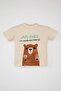 Baby Boy Animal Pattern Short Sleeve T-shirt C5910A524SM