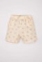 Baby Boy 2 Piece Set Muslin Patterned Short Sleeve Shirt Shorts C5251A524Sm - 2
