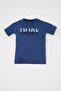 Crew Neck Printed Short Sleeve T-Shirt Baby Boy C5911A524Sm
