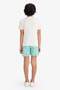Snoopy 2Li Suit Short Sleeve T-Shirt Sea Shorts Boy B7612A824Hs - 5