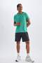 Standard Fit Athlete Woven Shorts C1533Ax24Sm