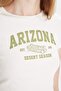 Fitted Crew Neck Printed Rib Knit Short Sleeve T-Shirt C9332Ax24Sm - 5