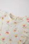 Floral Short-Sleeved Dress Baby Girl C5973A524Sm - 4